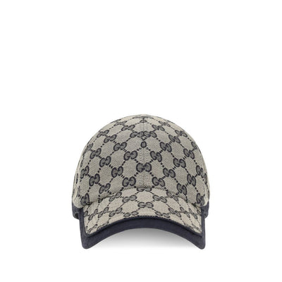 Gucci Gray Polyester Cap (Baseball Hat)