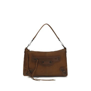 Balenciaga Brown Lambskin Shoulder Bag