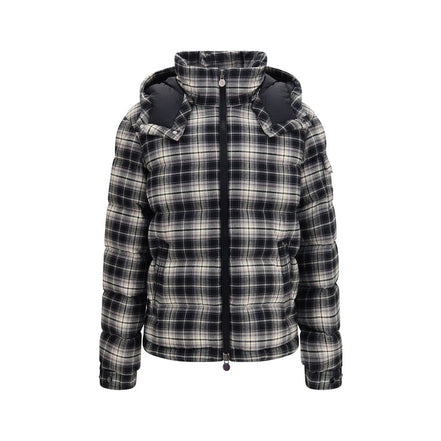 Moncler Black Cotton Full-Length Jacket