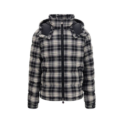 Moncler Black Cotton Full-Length Jacket