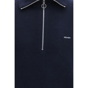 Prada Blue Wool Sweatshirt