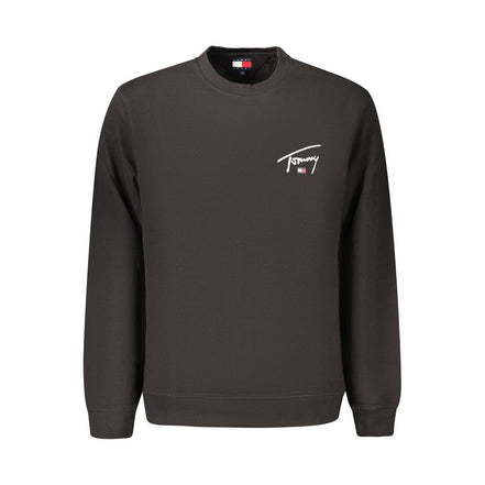Tommy Hilfiger Black Cotton Men's Sweatshirt