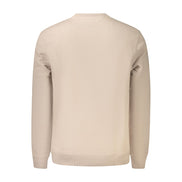 Tommy Hilfiger Beige Cotton Men's Sweatshirt
