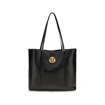 Versace Black Lambskin Shoulder Bag