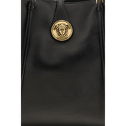 Versace Black Lambskin Shoulder Bag