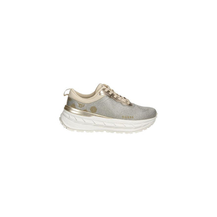 Guess Gray Polyester Chunky Sneakers