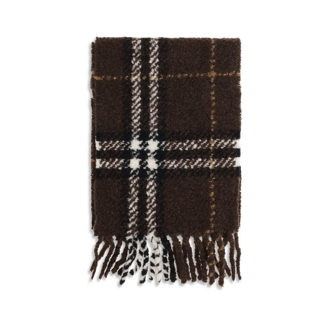 Burberry Brown Alpaca Scarf