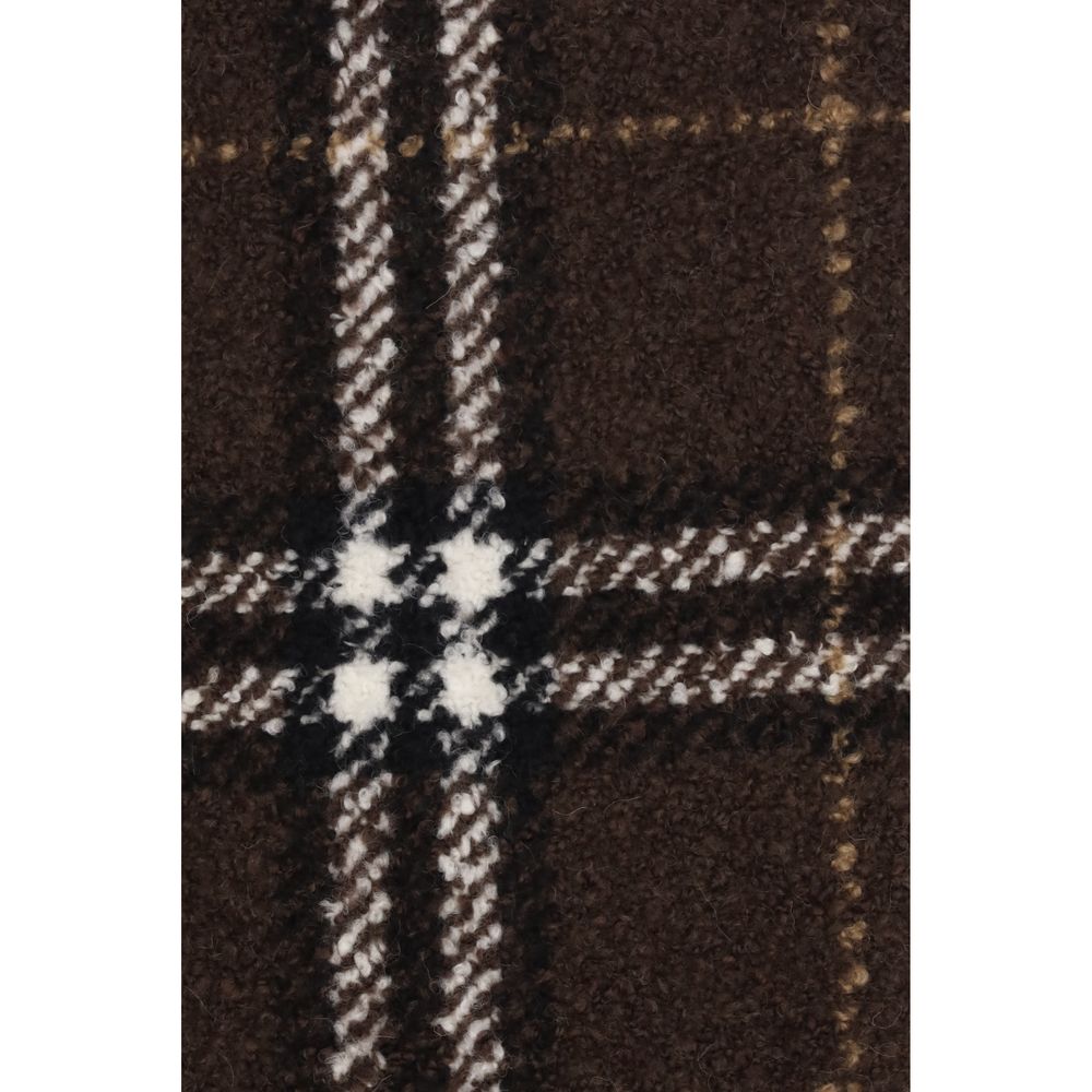 Burberry Brown Alpaca Scarf