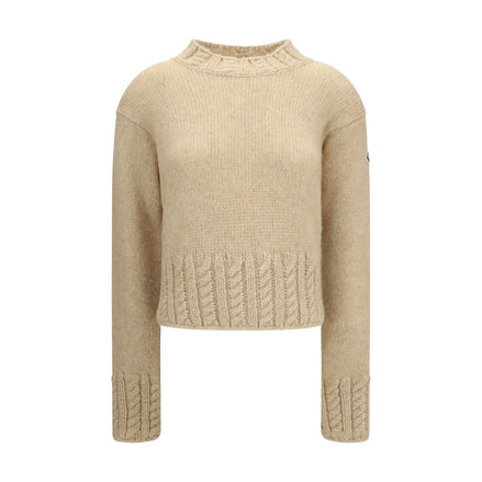 Moncler Beige Alpaca Sweatshirt