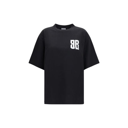 Balenciaga Black Cotton T-Shirt