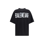 Balenciaga Black Cotton T-Shirt