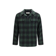 Ami Paris Bicolor Wool Full-Length Jacket