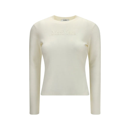 Max Mara White Wool Sweatshirt
