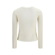 Max Mara White Wool Sweatshirt