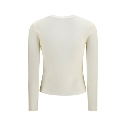 Max Mara White Wool Sweatshirt