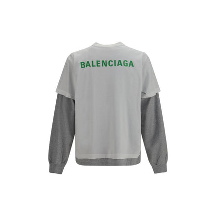 Balenciaga White Cotton T-Shirt