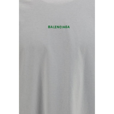 Balenciaga White Cotton T-Shirt