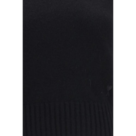 Ami Paris Black Wool Sweatshirt