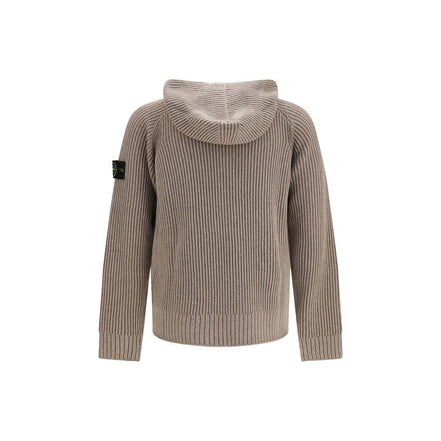 Stone Island Beige Cashmere Sweatshirt