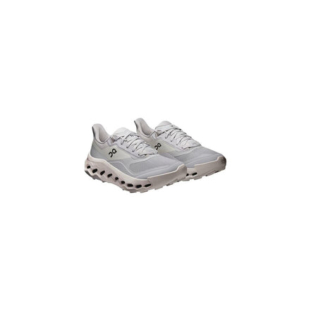 On Running Gray Synthetic Athletic Sneakers