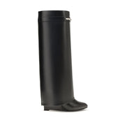 Givenchy Black Calf Leather Ankle Boots