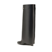 Givenchy Black Calf Leather Ankle Boots