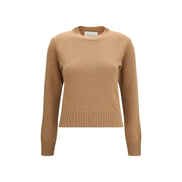 Ami Paris Brown Wool Sweatshirt