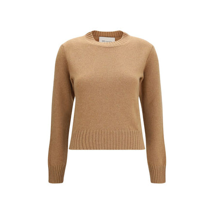 Ami Paris Brown Wool Sweatshirt