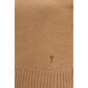 Ami Paris Brown Wool Sweatshirt