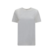 Balmain White Cotton T-Shirt