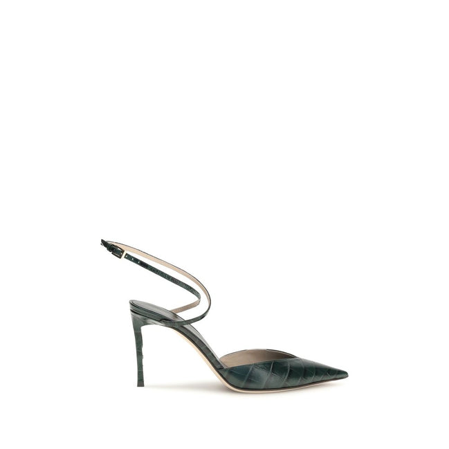 Tom Ford Bicolor Calf Leather High Heel Pumps