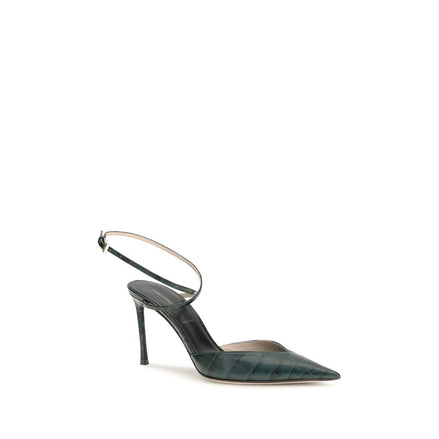 Tom Ford Bicolor Calf Leather High Heel Pumps