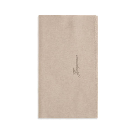Jacquemus Beige Wool Scarf
