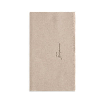 Jacquemus Beige Wool Scarf