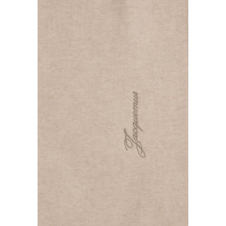 Jacquemus Beige Wool Scarf