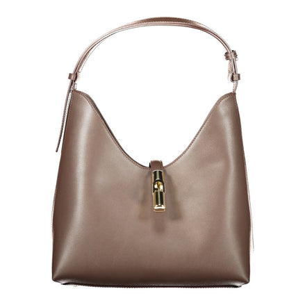 Furla Brown Leather Handbag