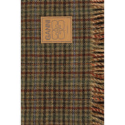Ganni Brown Wool Scarf