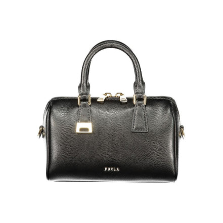 Furla Black Leather Handbag