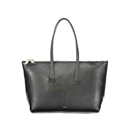 Furla Black Leather Handbag