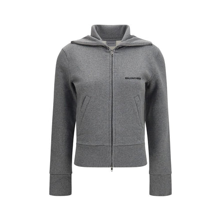 Balenciaga Gray Cotton Sweatshirt