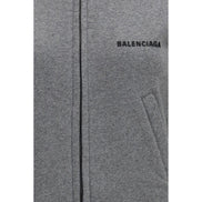 Balenciaga Gray Cotton Sweatshirt