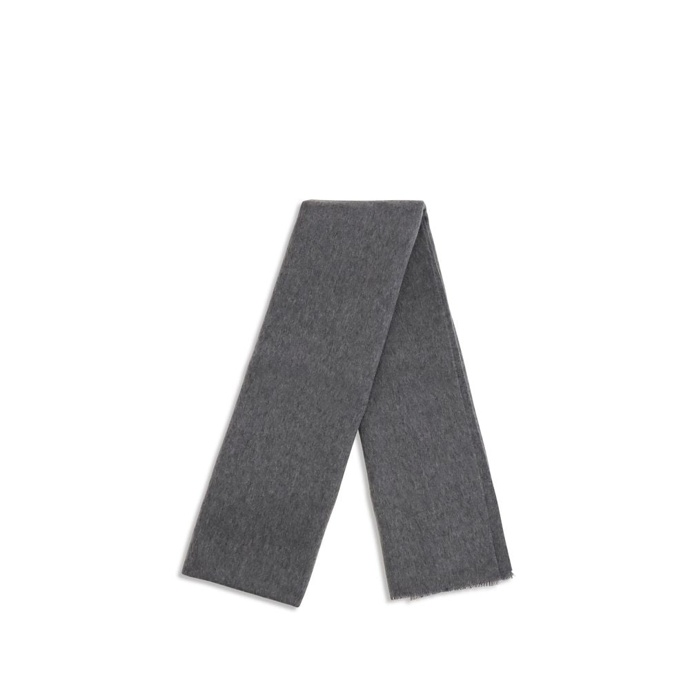 Jacquemus Gray Wool Scarf