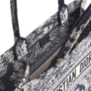 Dior Blue Cotton Tote Bag