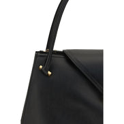 Versace Black Calf Leather Shoulder Bag