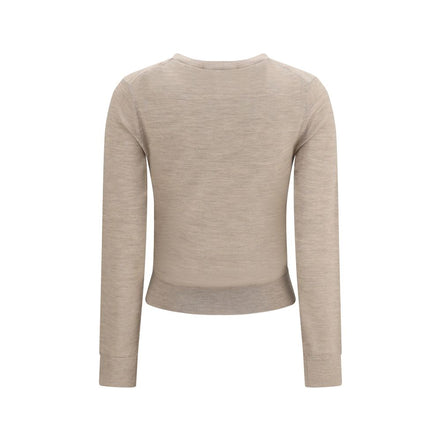 Tory Burch Beige Wool Sweatshirt