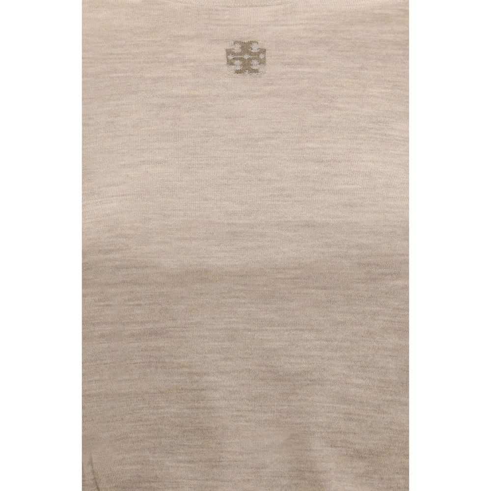 Tory Burch Beige Wool Sweatshirt