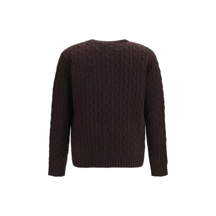 Valentino Garavani Brown Wool Cardigan