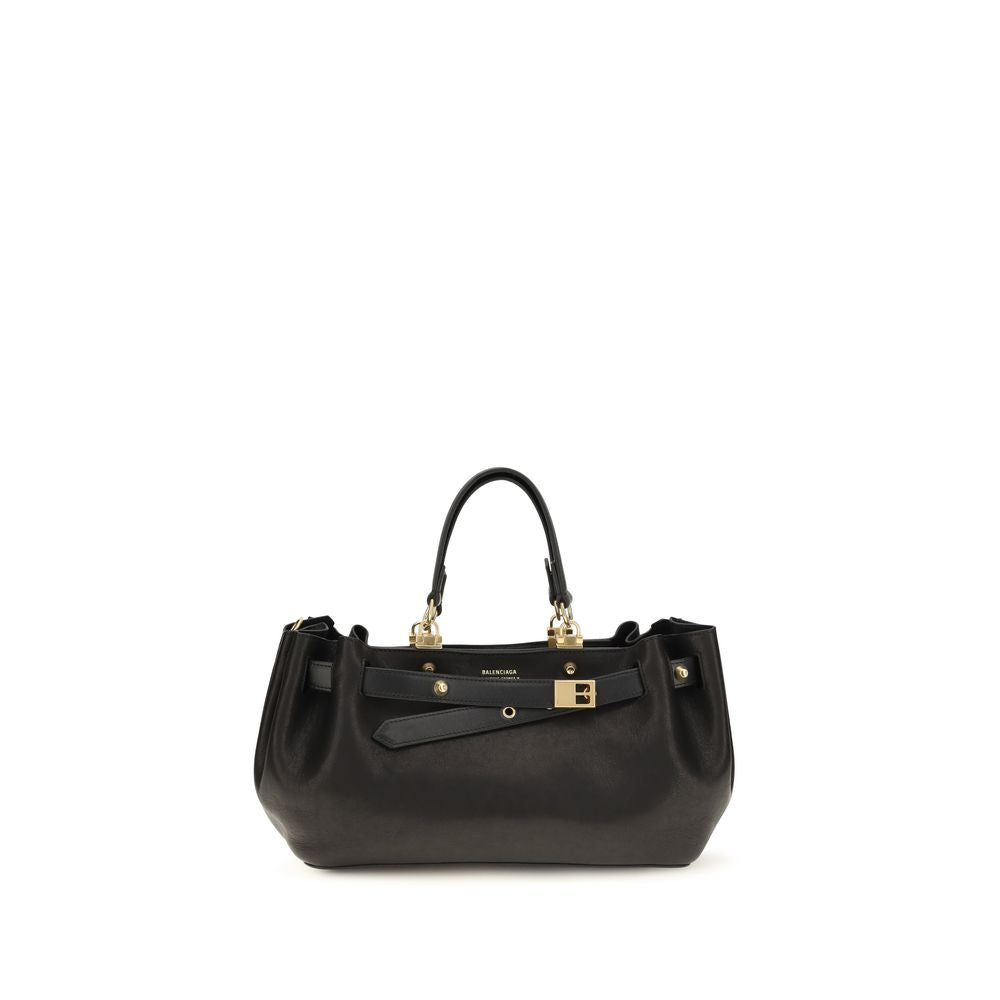 Balenciaga Black Calf Leather Shoulder Bag