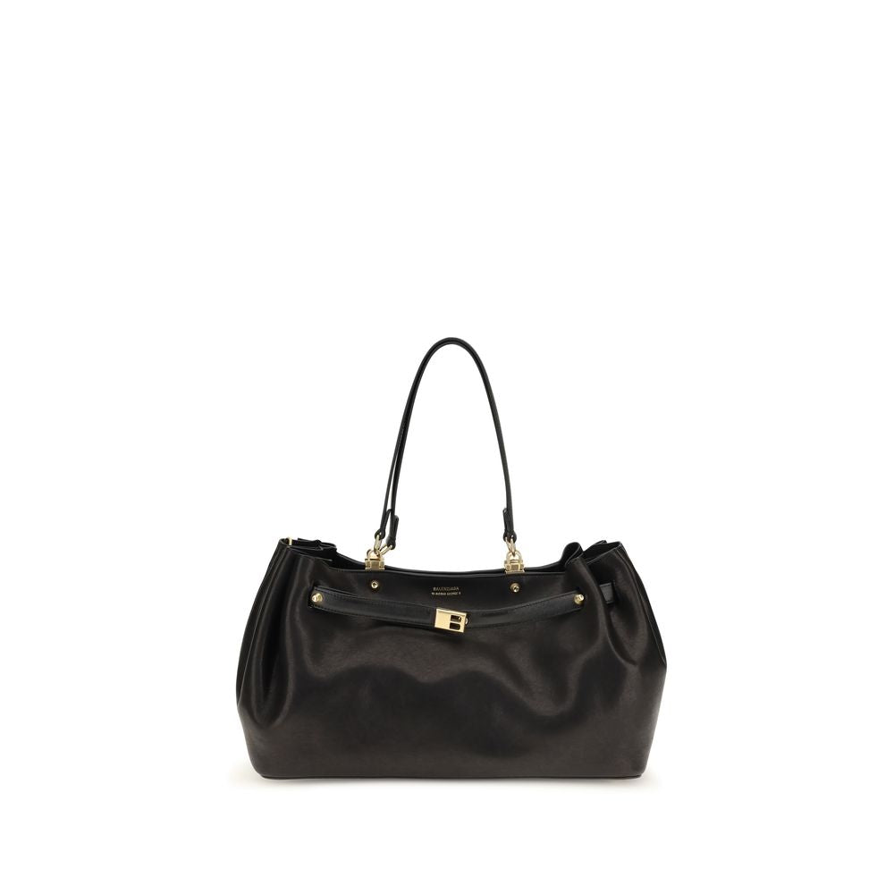 Balenciaga Black Calf Leather Shoulder Bag