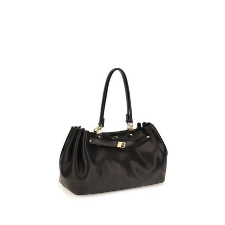 Balenciaga Black Calf Leather Shoulder Bag